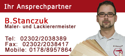 Kontakt - Malermeister B.Stanczuk