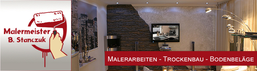 Malermeister B.Stanczuk - Malrebetrieb aus Witten - Header Image.